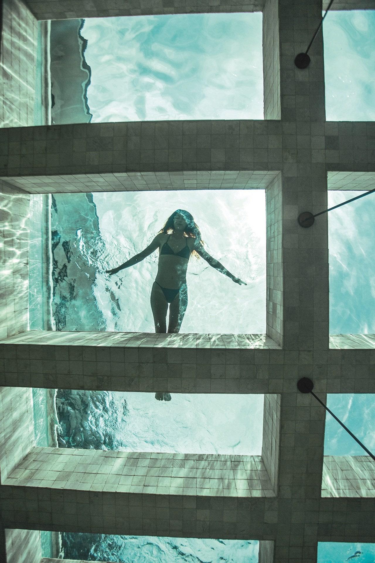 The pool at Mandala House Canggu
